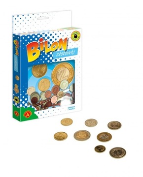 MONETY BILON DO ZABAWY I NAUKI pieniądze 02430