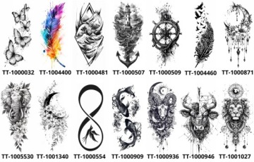 ВРЕМЕННАЯ ТАТУИРОВКА МОЮЩИЙСЯ ЗНАК ЗОДИАКА СКОРПИОНА - ВЫСОКОЕ КАЧЕСТВО 4K