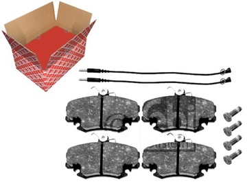 KLOCKI HAMULCOWE RENAULT R9-R30 CLIO FEBI BILSTEIN