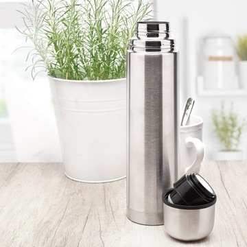 Туристический термос для кофе и чая, 350 мл, сталь