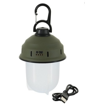 M-Tac Latarka Turystyczna Wisząca Lampa Kempingowa LED Olive