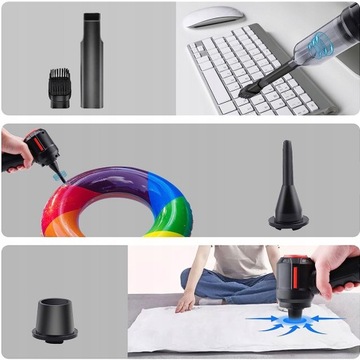 ЭЛЕКТРИЧЕСКИЙ ПЫЛЕВОЗДУХ И СЖАТЫЙ ВОЗДУХ