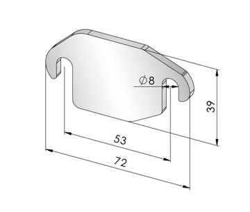 Заглушка EGR 1.3 CDTi OPEL Agila Astra H