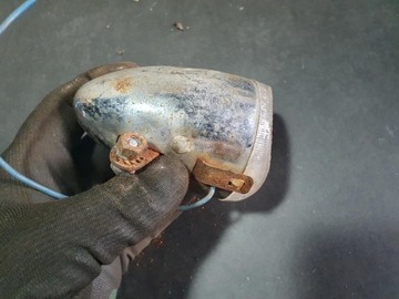 СТАРАЯ АНТИКВАРНАЯ ПЕРЕДНЯЯ ЛАМПА ОРИГИНАЛЬНАЯ PRL ШАНС, РЕКОМЕНДУЮ