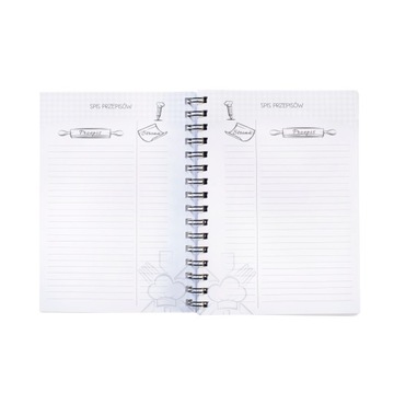 Книга рецептов, кулинарный блокнот.