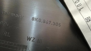 AUDI A4 8K ОБИВКА ДВЕРИ ЗАДНЯЯ ЛЕВАЯ 8K0867305