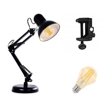 LAMPKA NOCNA DO RAMY ŁÓŻKA PRZYJEMNE ŚWIATŁO