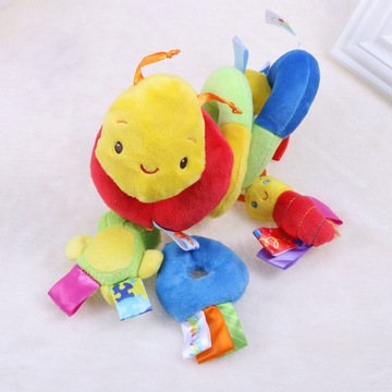 Игрушка для коляски и кроватки с колокольчиком.