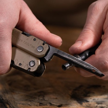 Мультитул Leatherman Super Tool 300M Coyote Tan, кейс с насадками