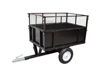 ПРИЦЕП, ПРИЦЕП-САМОСВАЛ, КВАДРОЦИЛЕР, КОСИЛКА, ТРАКТОР, 300 КГ, САД