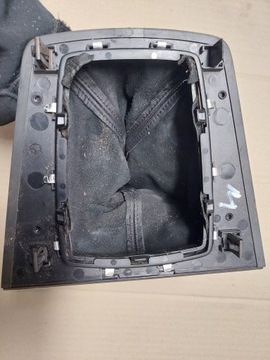 AUDI A4 B6 B7 MĚCH KŮŽE + RÁMEČEK ORIG. ČERNÁ