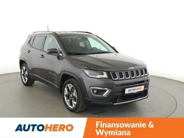 Jeep Compass II SUV 1.4 MultiAir 140KM 2019 Jeep Compass Grzane fotele grzana kierownica klima, zdjęcie 9