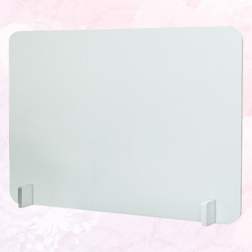 Матовая перегородка с отделениями для письменного стола