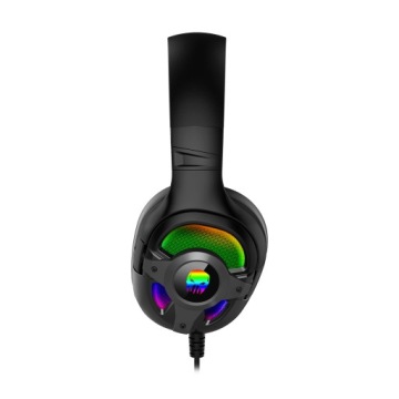 Игровые наушники с RGB микрофоном Kruger&Matz