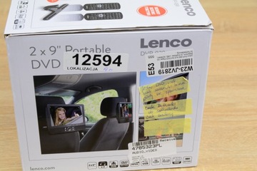 Сломанный портативный DVD-плеер для автомобиля, HDMI в подголовнике