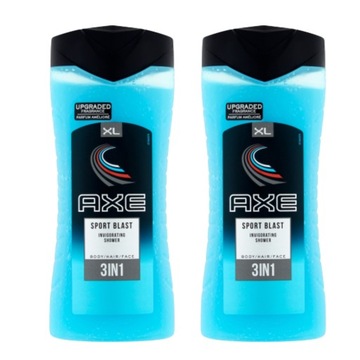 AXE SPORT BLAST żel pod prysznic men 400 ml x 2