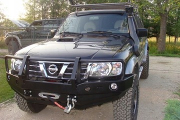 СТАЛЬНОЙ ПЕРЕДНИЙ БАМПЕР ДЛЯ NISSAN PATROL Y61