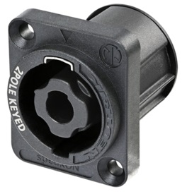 NEUTRIK Gniazdo Tablicowe Speakon 2 pin NL2MPXX