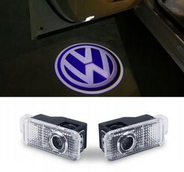 VW PASSAT B5 FL PHAETON PROJEKTOR LED LOGO DRZWI