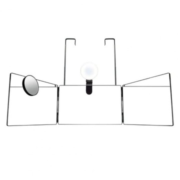 New 3 Way Mirror Trifold Mirror For Self Hair Cutting And Styling DIY Hairc