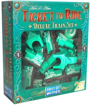 Ticket to Ride: 20th Anniversary Deluxe train Green
