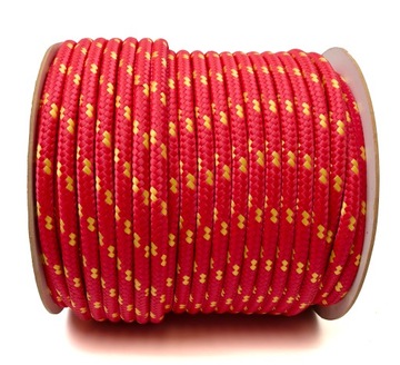 LINA POLIPROPYLENOWA PLECIONA 12MM - 50M LINKA ŻEGLARSKA MOCNA