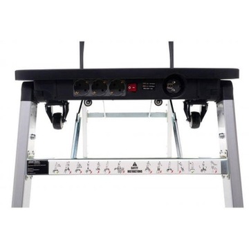 РАБОЧИЙ СТОЛ 7 в 1 СКЛАДНАЯ РАБОЧАЯ ТЕЛЕЖКА 3x230 В