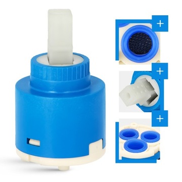 Смеситель для умывальника, низкая головка 40 мм.