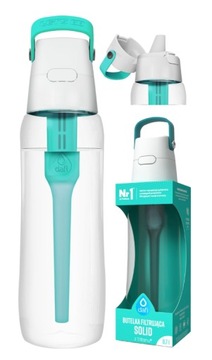 Butelka filtrująca do wody Dafi Solid miętowa 0,7L + 1 filtr z TRITANU