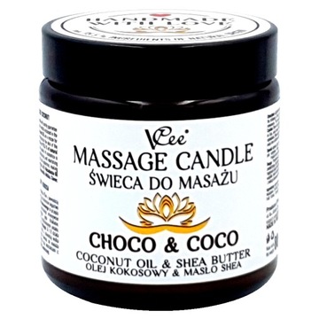 Свеча массажная VCee Choco & Cocco 80 г