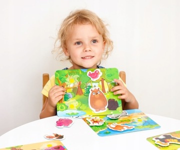 ИГРА на липучке КТО ГДЕ ЖИВЕТ? ОБРАЗОВАТЕЛЬНАЯ ИГРА