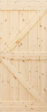 ДЕРЕВЯННЫЕ СОСНОВЫЕ РАЗДВИЖНЫЕ ДВЕРИ LOFT RUSTIC K 90