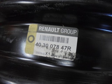 16'' NR90 RÁFKY OCELOVÉ RENAULT CAPTUR + TPMS