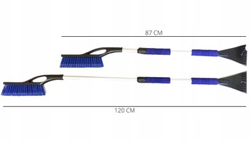 ЩЕТКА ЩЕТКА ТЕЛЕСКОПИЧЕСКИЙ СКРЕБОК ALU 87-115CM