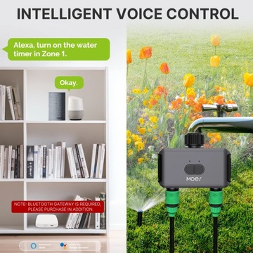 2-ходовой Bluetooth водяной клапан садовый спринклер программируемый таймер