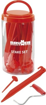 Zestaw śledzi i szpilek Stake Set BRUNNER
