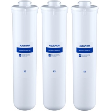 Filtr na vodu Aquaphor K5 3 kusů Křišťál Morion
