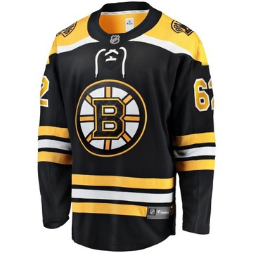 Мужская черная футболка Oskar Steen Boston Bruins Home Breakaway