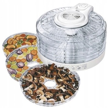 Suszarka do grzybów owoców warzyw mięsa MPM MSG-02 bez BPA ! 5 sit regulacj