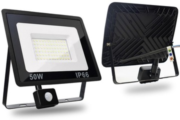 ГАЛОГЕННЫЙ ОТРАЖАТЕЛЬ, СВЕТОДИОДНЫЙ ПРОЖЕКТОР IP65, ДЕТЕКТОР 50ВТ