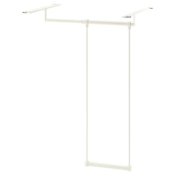 IKEA LATTHET Drążek na ubrania do ramy biały 60x55