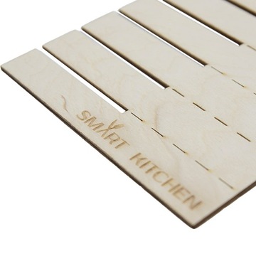 ORGANIZER Z DREWNA DO SZUFLAD 43x10CM SEPARATOR x2