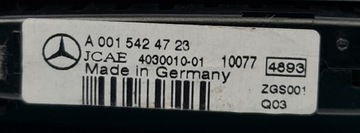 DISPLEJ PDC MERCEDES W212 A0015424723