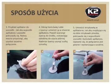 K2 РЕМОНТНЫЙ КОМПЛЕКТ ДЛЯ СТЕКЛА DOCTOR B350