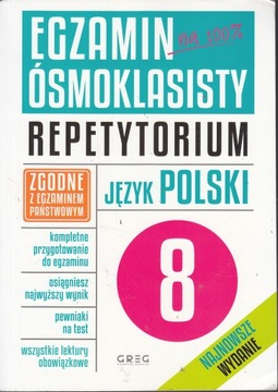 EGZAMIN ÓSMOKLASISTY REPETYTORIUM JĘZYK POLSKI *1