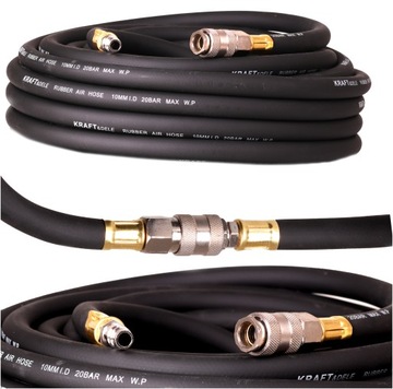 КОМПРЕССОРНЫЙ ШЛАНГ 10х17мм х10м ПНЕВМАТИЧЕСКИЙ 20 бар