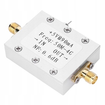 ВЧ LNA NF=0,6 дБ УСИЛИТЕЛЬ 50M-4ГГц