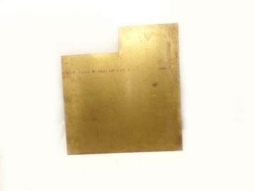 BLACHA MOSIĘŻNA 485 X 420 X 2 MM