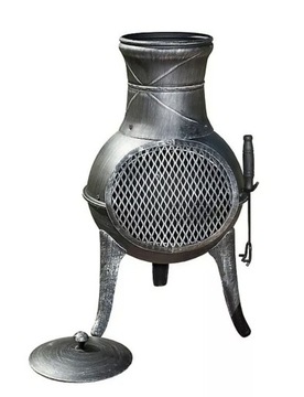 Palenisko Ogrodowe Piec Tarasowy brązowy H 70 cm