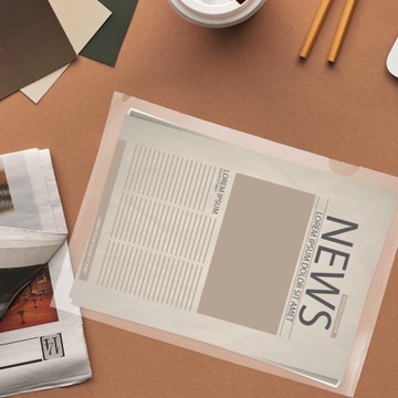 Папка для бумаги Пластиковые папки для документов Офис для документов